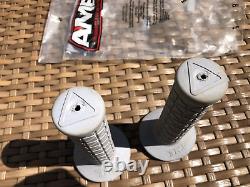 AME Tri Bubble Font Old School BMX Grips OG 80's NOS Genuine