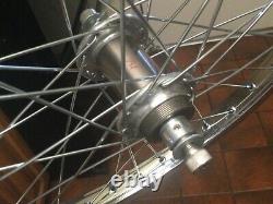 ARAYA 7X Rims Hoops 36h Stell Chrome Phil Hubs Mongoose Oldschool Bmx