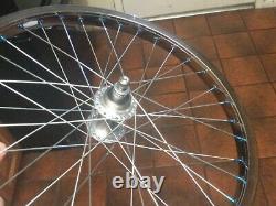 ARAYA 7X Rims Hoops 36h Stell Chrome Phil Hubs Mongoose Oldschool Bmx