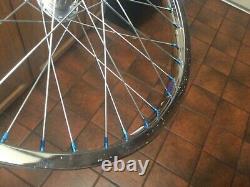 ARAYA 7X Rims Hoops 36h Stell Chrome Phil Hubs Mongoose Oldschool Bmx