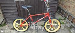 Acorn Magnum mags v rare 80s classic old school BMX genuine Raleigh MK1 frame