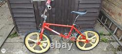 Acorn Magnum mags v rare 80s classic old school BMX genuine Raleigh MK1 frame