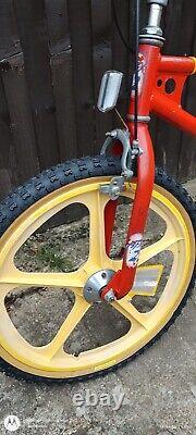 Acorn Magnum mags v rare 80s classic old school BMX genuine Raleigh MK1 frame