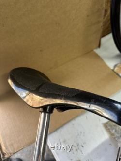 Acs Stoker Black Seat With Integrated Acs Seat Post 1980's Old School BMX