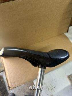 Acs Stoker Black Seat With Integrated Acs Seat Post 1980's Old School BMX