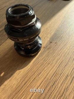 Aero Pro Tange Seiki 300 Headset Black Anodised Rare Old School BMX Aero Pro Tange Seiki 300 Headset Black Anodised Rare Old School BMX