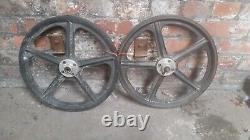 Aero zytec wheel set front and rear old school bmx haro gt torker Hutch #1