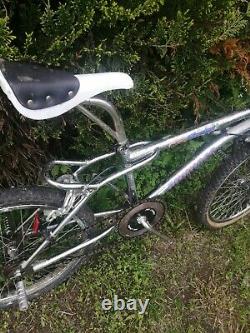 Ammaco Freestyler 1987 Old School BMX Bike Survivor chrome rare Twin Fork Pegs