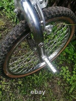 Ammaco Freestyler 1987 Old School BMX Bike Survivor chrome rare Twin Fork Pegs