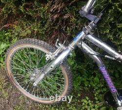 Ammaco Freestyler 1987 Old School BMX Bike Survivor chrome rare Twin Fork Pegs