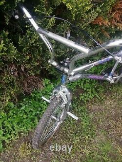 Ammaco Freestyler 1987 Old School BMX Bike Survivor chrome rare Twin Fork Pegs