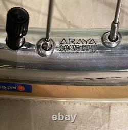 Araya Aero Wheels Suntour Sealed Hubs Old School BMX READ DESCRIPTION