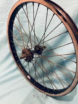 Araya Wheel Black Bmx, old School, Suzue hub, Haro, Diamondback? , Mongoose? , Raleigh