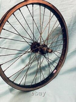 Araya Wheel Black Bmx, old School, Suzue hub, Haro, Diamondback? , Mongoose? , Raleigh