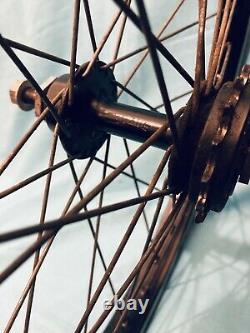 Araya Wheel Black Bmx, old School, Suzue hub, Haro, Diamondback? , Mongoose? , Raleigh