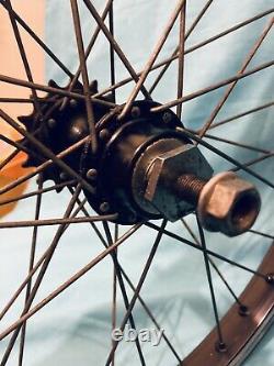 Araya Wheel Black Bmx, old School, Suzue hub, Haro, Diamondback? , Mongoose? , Raleigh