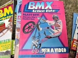 BMX Action Bike Magazines 23 Issues Nos 5-47 Old School BMX Classics Job Lot