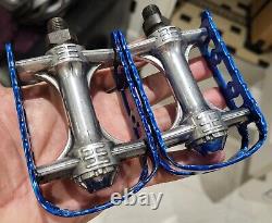 Beautifully Restored KKT Lightening Pedals 1/2 Old School BMX