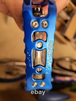 Beautifully Restored KKT Lightening Pedals 1/2 Old School BMX