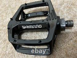 Black Shimano DX 1/2 Old School BMX Pedals