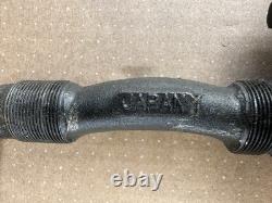 Black Takagi One Piece Crank 1980s Japan Old School Bmx rare 180