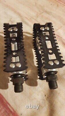 Bmx Mks Foot jaws Bm10 Japan 9/16 Old school Bmx Classic Original 1980s Gt Pk
