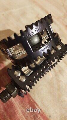 Bmx Mks Foot jaws Bm10 Japan 9/16 Old school Bmx Classic Original 1980s Gt Pk