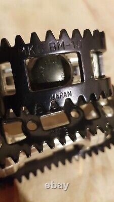 Bmx Mks Foot jaws Bm10 Japan 9/16 Old school Bmx Classic Original 1980s Gt Pk