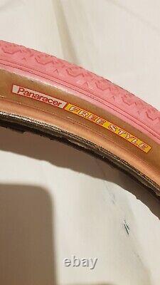 Bmx Panaracer tyres Pink Original 1980s Old school Classic Gt Se Haro Freestyle