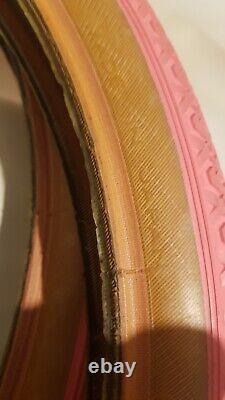 Bmx Panaracer tyres Pink Original 1980s Old school Classic Gt Se Haro Freestyle