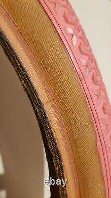 Bmx Panaracer tyres Pink Original 1980s Old school Classic Gt Se Haro Freestyle