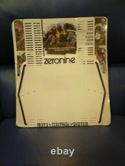 Bmx old school Zeronine race plate original 80s NOS vintage