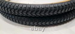 Brand New Cheng Shin Snake Belly Tyres in Black 20x1.75 Retro Old School BMX