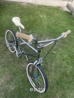 Chrome Old School Bmxpk Ripper Lookwhitewalls/mags/pad Set Etcrestolook
