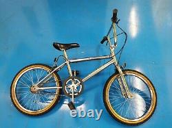 Chrome Stormer Sting Old School BMX Bike Early 80s Gum Wall Tyres