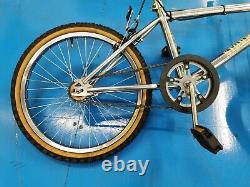 Chrome Stormer Sting Old School BMX Bike Early 80s Gum Wall Tyres