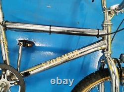 Chrome Stormer Sting Old School BMX Bike Early 80s Gum Wall Tyres