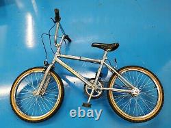 Chrome Stormer Sting Old School BMX Bike Early 80s Gum Wall Tyres