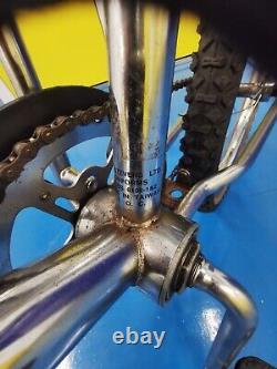 Chrome Stormer Sting Old School BMX Bike Early 80s Gum Wall Tyres