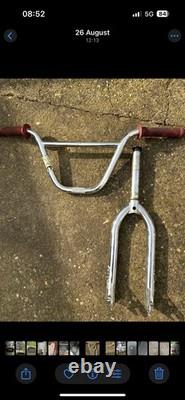 Chrome Volume BMX Bars and Forks Old School