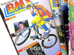 Collection of 22 Old School BMX Action Bike Magazines Various Issues 1983-1986