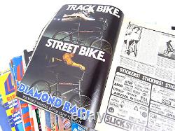 Collection of 22 Old School BMX Action Bike Magazines Various Issues 1983-1986