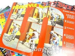 Collection of 24 Old School BMX Bi-Weekly Bike Magazines Various Issues VOL 4