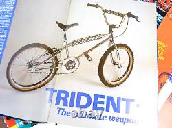 Collection of 24 Old School BMX Bi-Weekly Bike Magazines Various Issues VOL 4
