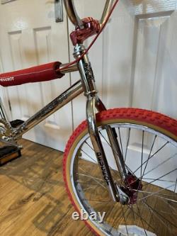 Cool Restored As Original (survivor Chrome) 1984 Peugeot Cpx-351 Old School Bmx Cool Restored As Original (survivor Chrome) 1984 Peugeot Cpx-351 Old School Bmx