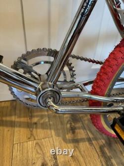 Cool Restored As Original (survivor Chrome) 1984 Peugeot Cpx-351 Old School Bmx