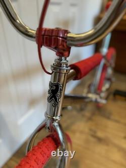 Cool Restored As Original (survivor Chrome) 1984 Peugeot Cpx-351 Old School Bmx