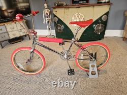 Cool Restored As Original (survivor Chrome) 1984 Peugeot Cpx-351 Old School Bmx