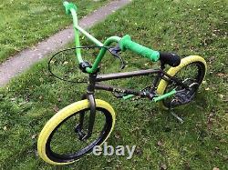 Custom built Wethepeople Curse 20 street bmx bike old school mankind retro bmx