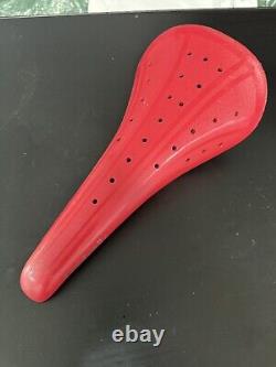Cycle Pro Shot Gun II Seat In Red Old School BMX Ariake Aero Jaguar